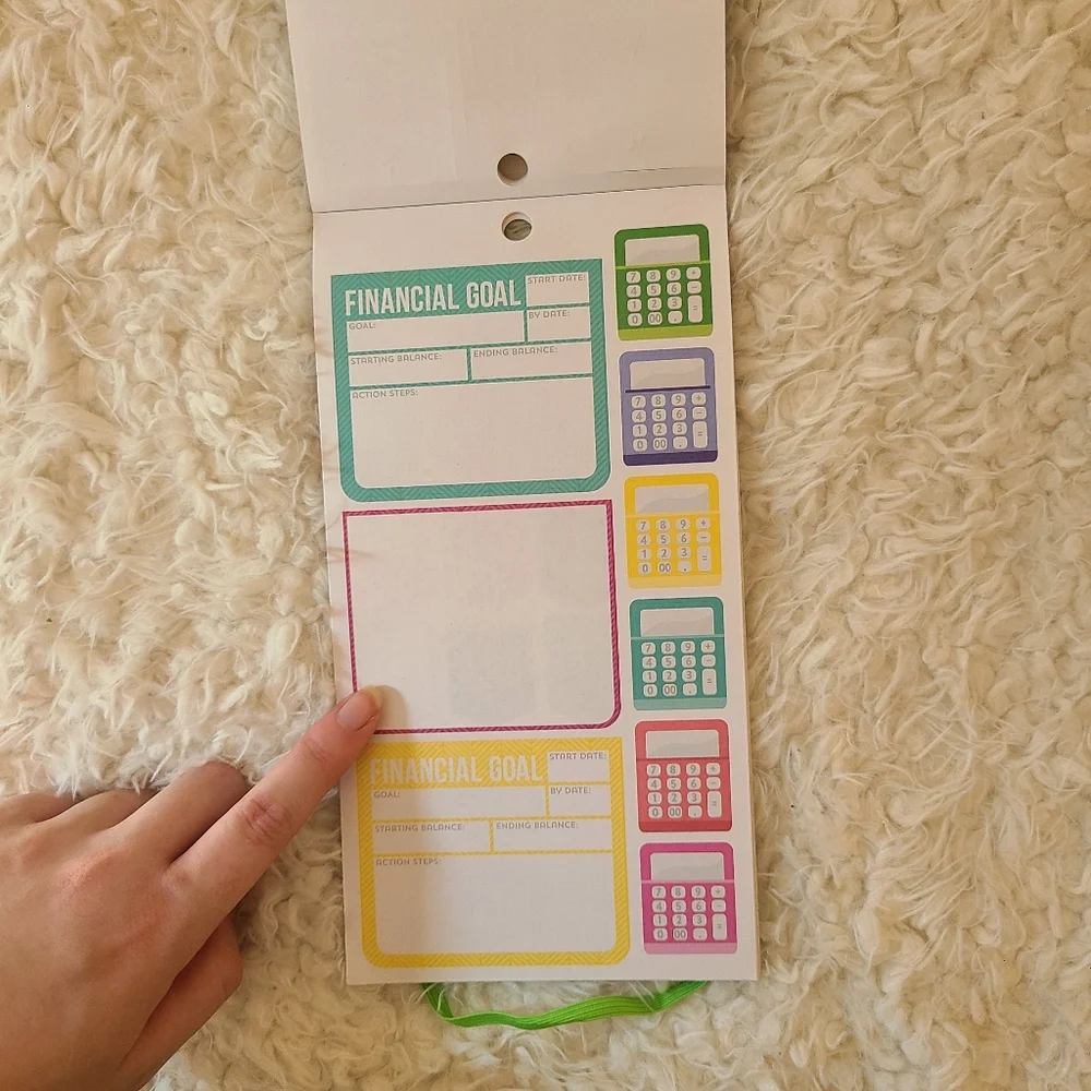 🌻 happy planner • budget sticker book